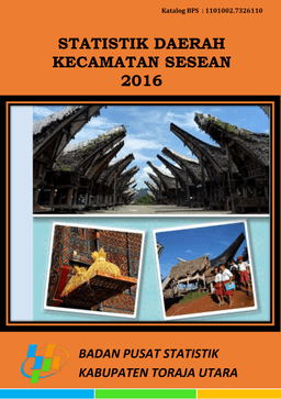 Statistik Daerah Kecamatan  Sesean 2016