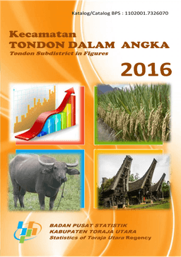 Kecamatan Tondon Dalam Angka 2016