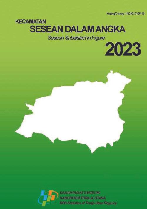 Sesean Subdistrict in Figures 2023