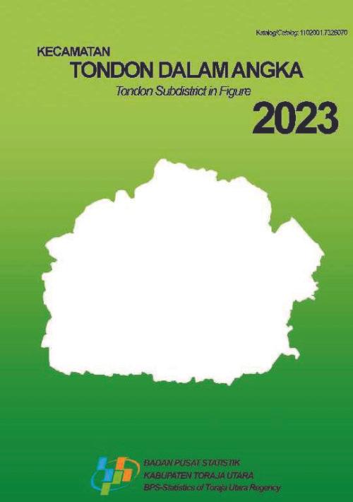 Tondon Subdistrict in Figures 2023