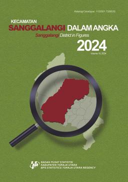 Sanggalangi District In Figures 2024