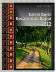 Statistik Daerah Kecamatan Sopai 2012