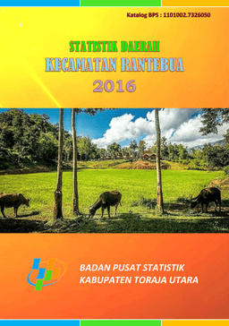 Statistik Daerah Kecamatan Rantebua 2016