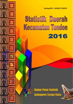 Statistik Daerah Kecamatan Tondon 2016